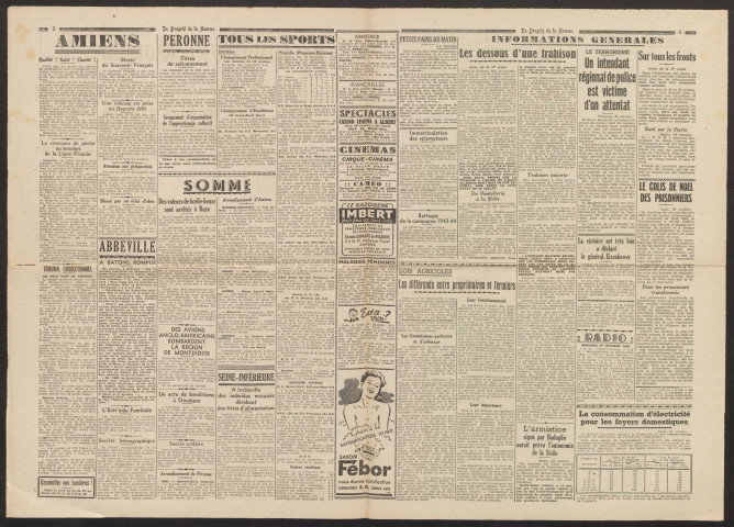 Le Progrès de la Somme, numéro 23108, 26 octobre 1943