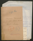 Témoignage de Dumont, Armand (Officier comptable du matériel) et correspondance avec Jacques Péricard