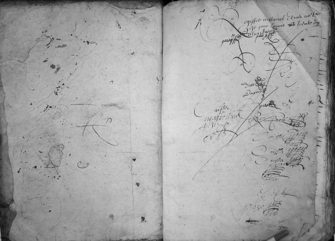 Etude de Me Noël Pezé à Amiens (étude n°13). Minutes des années 1630-1632