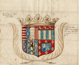 Armoiries de Madame la Duchesse de Guise vers 1620