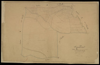 Plan du cadastre napoléonien - Vignacourt : Bois du Parc (Le) ; Forêt (La), E1