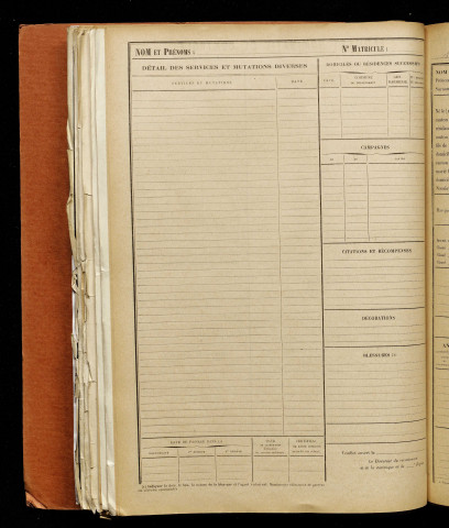 Desanglois, André Arsène, né le 31 août 1897 à Vismes (Somme), classe 1917, matricule n° 353, Bureau de recrutement d'Abbeville