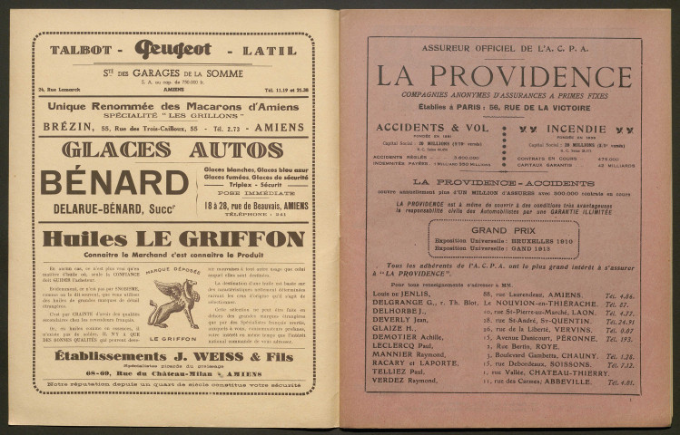 L'Automobile au Pays Picard. Revue mensuelle de l'Automobile-Club de Picardie et de l'Aisne, 294, mars 1936