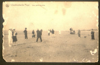 Oostduinkerke plage : une partie de boules animée