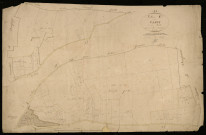 Plan du cadastre napoléonien - Cappy : C