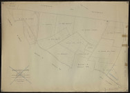 Plan du cadastre rénové - Coulonvillers : section B