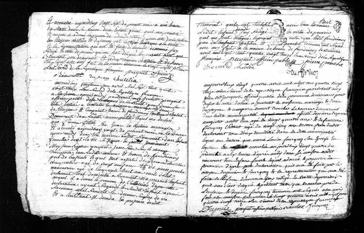 Riencourt : naissances, mariages, décès