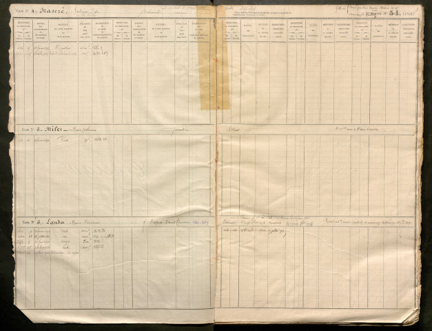 Répertoire des formalités hypothécaires, du 22/02/1896 au 19/05/1896, registre n° 321 (Péronne)