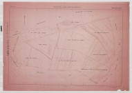 Plan du cadastre rénové - Vauchelles-les-Quesnoy : section ZA