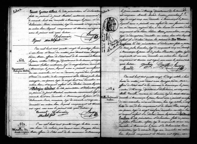 Beaucamps-le-Jeune : naissances, mariages, décès