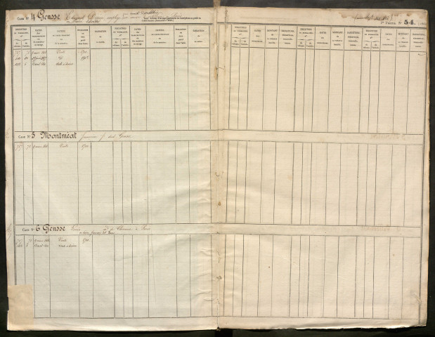 Répertoire des formalités hypothécaires, du 09/03/1868 au 06/05/1868, registre n° 224 (Péronne)