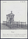 Pissy : vieille sépulture au cimetière - (Reproduction interdite sans autorisation - © Claude Piette)