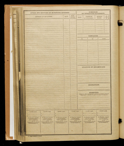 Dubois, Maurice, né le 26 novembre 1893 à Amiens (Somme), classe 1913, matricule n° 894, Bureau de recrutement d'Amiens