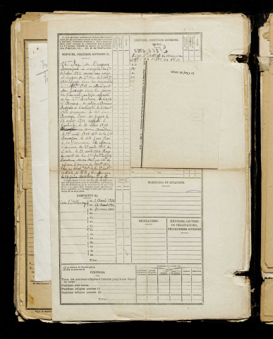 Guyon, Eugène, né le 11 septembre 1889 à Amiens (Somme), classe 1909, matricule n° 1329, Bureau de recrutement d'Amiens