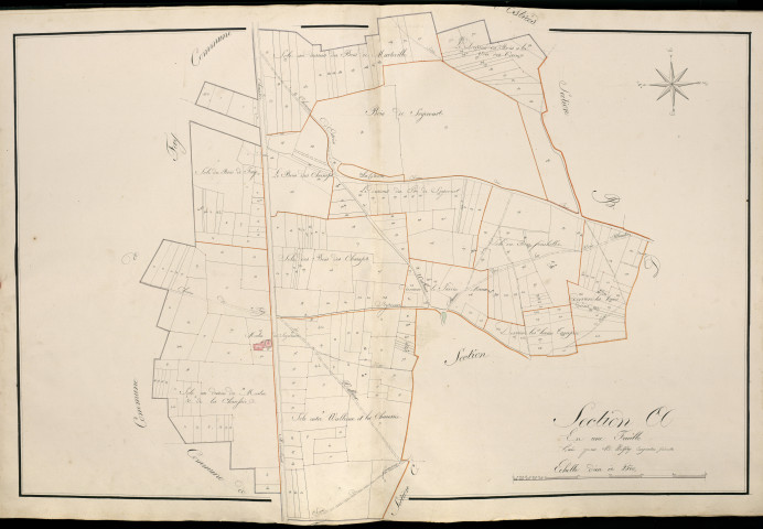 Plan du cadastre napoléonien - Atlas cantonal - Soyecourt : A