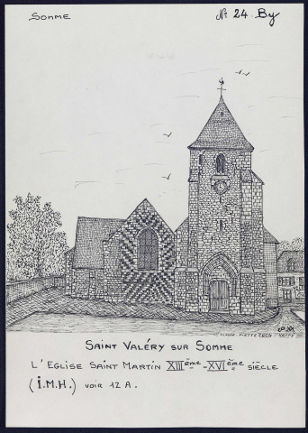 Saint-Valery-sur-Somme : église Saint-Martin - (Reproduction interdite sans autorisation - © Claude Piette)
