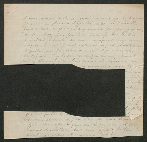 Témoignage de Chézeau, Octave (Sergent) et correspondance avec Jacques Péricard