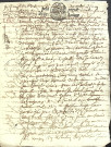 Etude de Me Pierre Trencart à Amiens (étude n°7). Minutes de l'année 1686