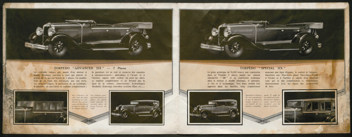 Publicités automobiles : Nash série 400