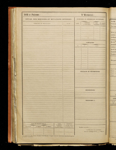 Pottier, Marcel Arthur Gaston, né le 28 mai 1897 à Boisle (Le) (Somme), classe 1917, matricule n° 233, Bureau de recrutement d'Abbeville