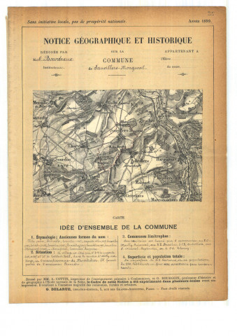 Sauvillers Mongival : notice historique et géographique sur la commune