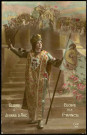 Carte postale intitulée "Gloire à Jeanne d'Arc. Gloire à la France". Correspondance de Raymond Paillart à son fils Louis