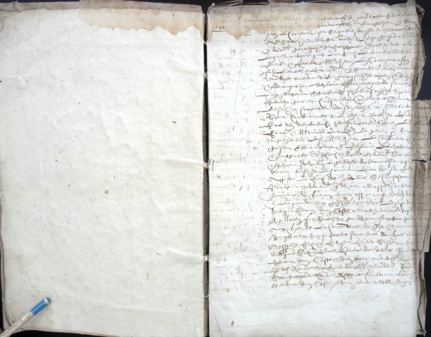 Etude de Me Antoine Perdu à Amiens (étude n°26). Minutes des années 1642-1644