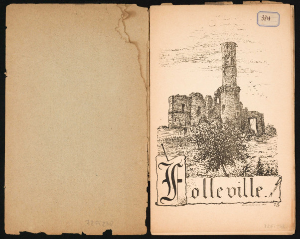 "Ambiana", Société d'Excursionnistes fondée le 31 mars 1890. Bulletin périodique n° 11 : "Folleville"