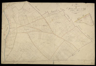 Plan du cadastre napoléonien - Saint-Quentin-la-Motte-Croix-Au-Bailly (Saint Quentin-motte-croix-au-bailly) : Saule (Le), B