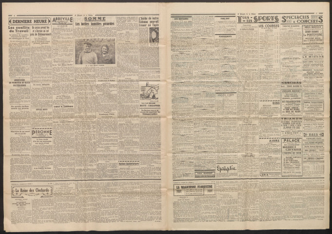 Le Progrès de la Somme, numéro 21347, 27 février 1938