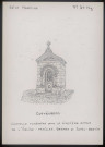 Cottévrard (Seine-Maritime) : chapelle funéraire dans le cimetière - (Reproduction interdite sans autorisation - © Claude Piette)
