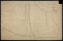 Plan du cadastre napoléonien - Beauval : B
