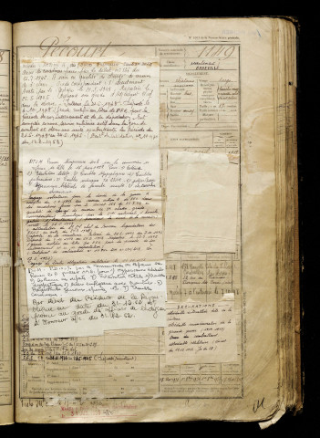 Pécourt, Charles Maurice, né le 07 juin 1899 à Louvencourt (Somme), classe 1919, matricule n° 1149, Bureau de recrutement d'Abbeville