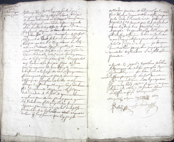 Etude de Me Antoine Perdu à Amiens (étude n°26). Minutes de l'année 1653