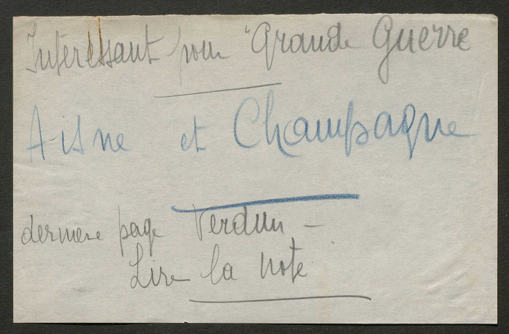 Témoignage de Cazaux, Th. (Abbé) et correspondance avec Jacques Péricard