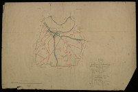 Plan du cadastre napoléonien - Morcourt : tableau d'assemblage