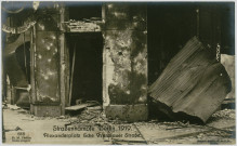 STRASSENKAMPFE BERLIN 1919. ALEXANDERPLATZ ECKE PRENZLAUER STRASSE