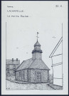 Lachapelle : la petite église - (Reproduction interdite sans autorisation - © Claude Piette)