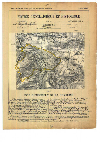 Boves : notice historique et géographique sur la commune