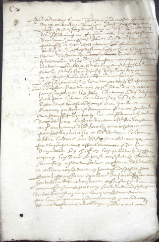 Etude de Me François De Saint-Fuscien à Amiens (étude n°18). Minutes de l'année 1645