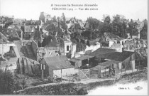A travers la Somme dévastée - Péronne 1919 - Vue des ruines
