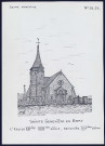 Sainte-Genevière-en-Bray (Seine-Maritime) : l'église - (Reproduction interdite sans autorisation - © Claude Piette)