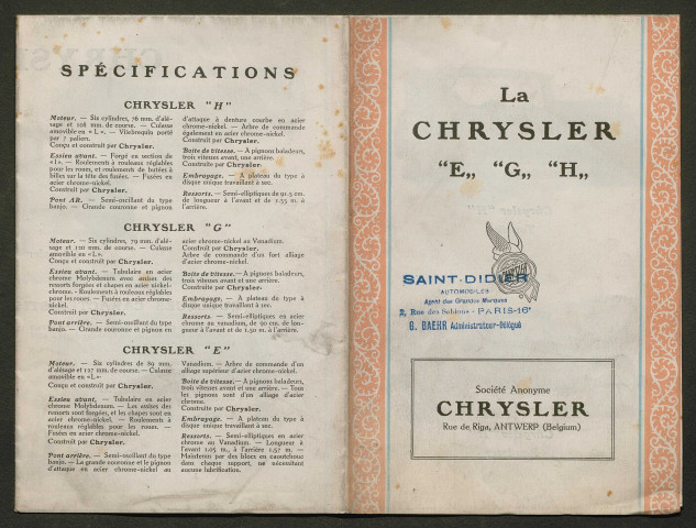 Publicités automobiles : Chrysler