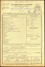 Boucher, Georges Fernand, né le 27 avril 1887 à Amiens (Somme), classe 1907, matricule n° 806, Bureau de recrutement de la Seine