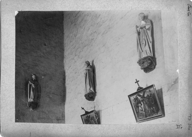 Statues de saint Jude, saint Paul, saint Philippe