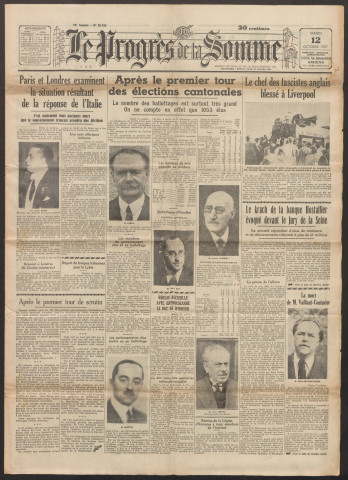 Le Progrès de la Somme, numéro 21214, 12 octobre 1937