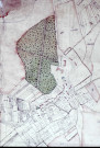 Plan du village et du terroir de Saint-Fuscien dans la Somme