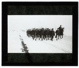 72e de ligne 12e Compagnie près de la route de Dury - février 1902