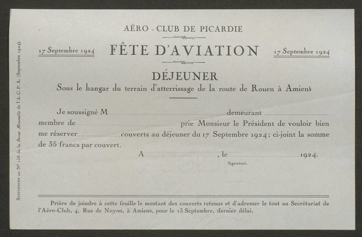 Automobile-club de Picardie et de l'Aisne. Revue mensuelle, 158, septembre 1924