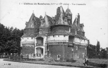Château de Rambures (XIVe et XVe siècles) - Vue d'ensemble